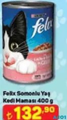 FELİX SOMONLU YAŞ KEDİ MAMASI 400 G